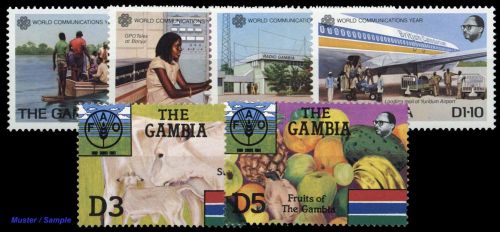 1983, Gambia, 483-86 u.a., **