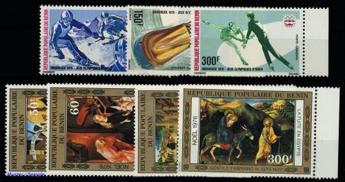 1976, Benin, 46-48 u.a., **