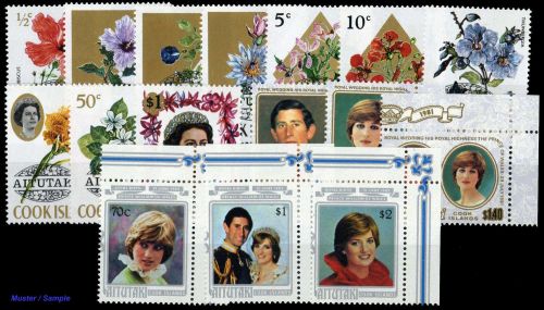 1972, Aitutaki, 47-56 u.a., **