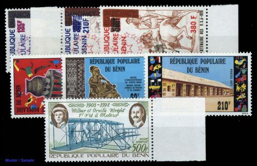 1976, Benin, 61-63 u.a., **