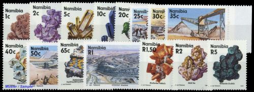 1991, Namibia, 683-97 x, **