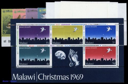 1969, Malawi, Bl. 16 u.a., **