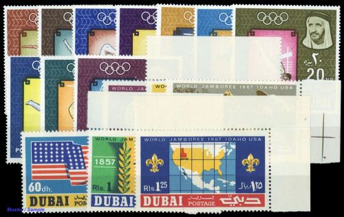 1964, Dubai, 129-38 A u.a., **