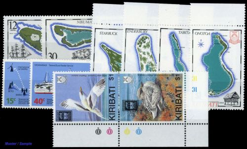 1984, Kiribati, 435-38 u.a., **