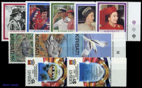 1986, Kiribati, 470-74 u.a., **