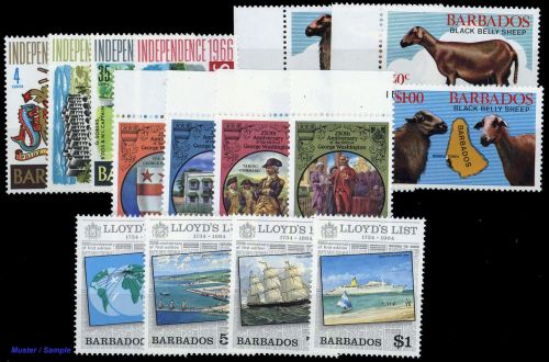 1966, Barbados, 255-58 u.a., **