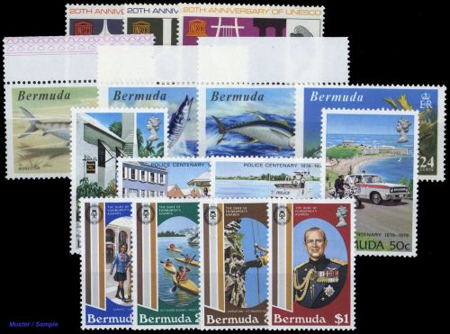 1966, Bermuda, 196-98 u.a., **