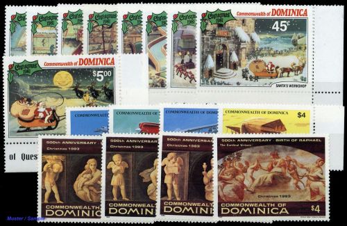 1981, Dominica, 720-28 u.a., **