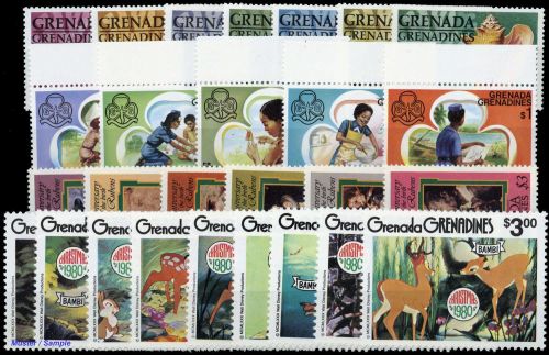 1976, Grenada Grenadines, 132-38 u.a., **