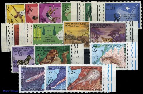 1968, Somalia, 134-37 u.a., **