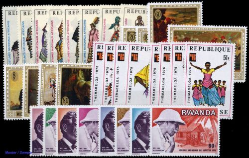1968, Ruanda, 288-95 u.a., **