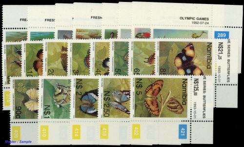 1992, Namibia, 719-22 u.a., **