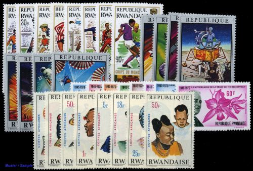 1970, Ruanda, 384-91 u.a., **