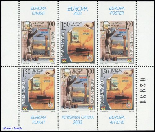 2003, Bosnien-Herzegowina Serbische Rep., HBl. 6, **