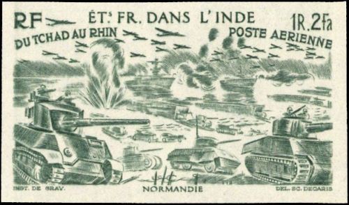 1946, Französisch Indien, 278 U, **