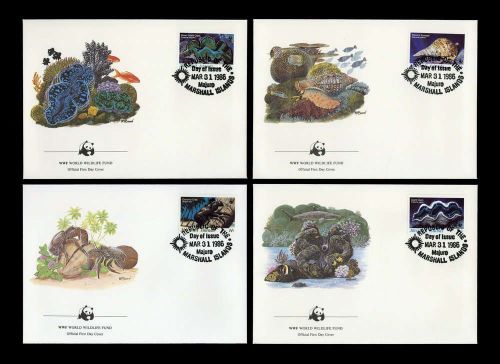 1986, Marshall Inseln, 73-75, FDC
