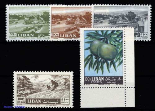 1957, Libanon, 589 u.a., **