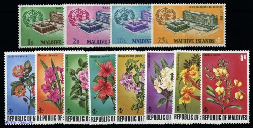 1968, Malediven, 281-84 u.a., **