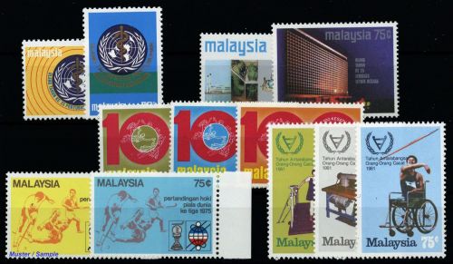 1973, Malaysia, 102-03 u.a., **