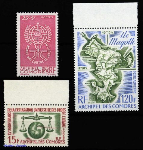 1962, Komoren, 49 u.a., **