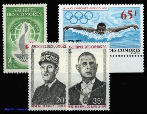 1963, Komoren, 53 u.a., **