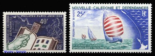 1964, Neukaledonien, 405+433, **