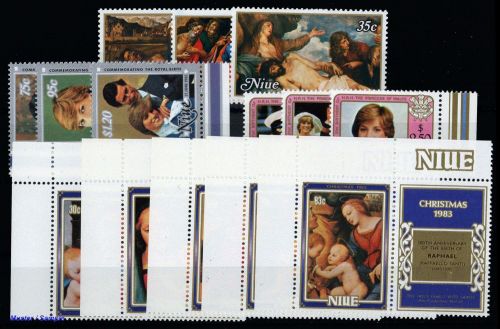 1980, Niue, 295-97 u.a., **