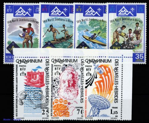 1975, Neue Hebriden, 407-10 u.a., **