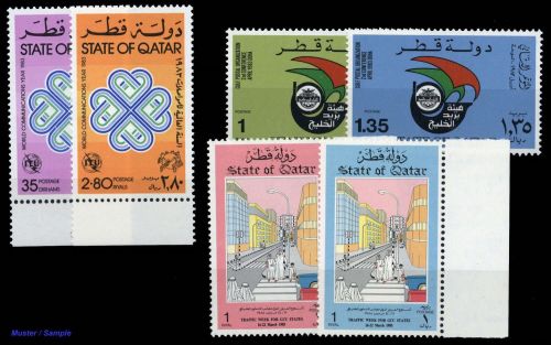 1983, Quatar, 846-49 u.a., **