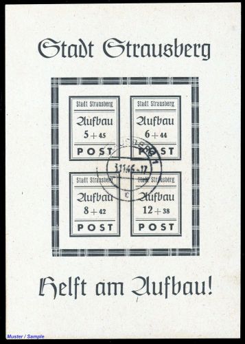 1946, Deutsche Lokalausgabe Strausberg, Bl. 2 I, cto