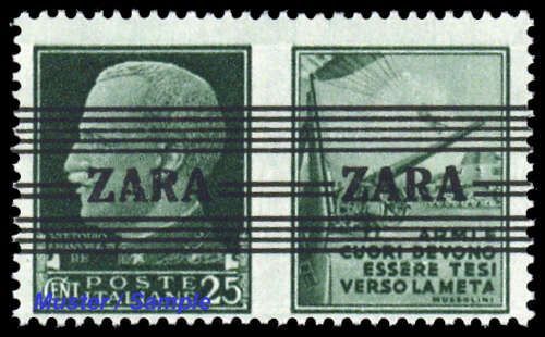 1943, Deutsche Besetzung II. WK Zara, 35 III, **