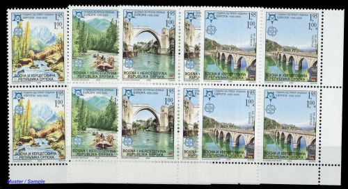 2005, Bosnien-Herzegowina Serbische Rep., 339-42 (4) Ecke, **