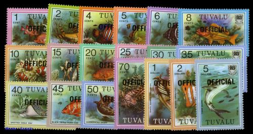1981, Tuvalu, D 1-19, **
