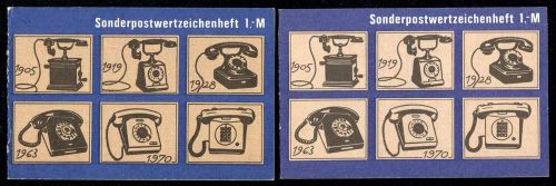 1983, DDR, SM 12 b+d, **