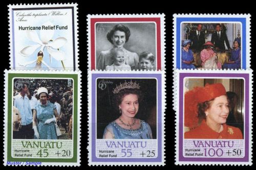 1987, Vanuatu, 744-49, **