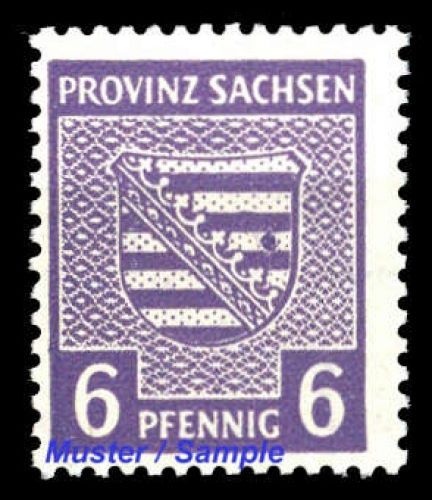 1945, SBZ Provinz Sachsen, 76 Yc, **
