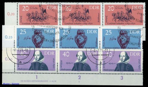 1964, DDR, 1009-11 DV 1, cto