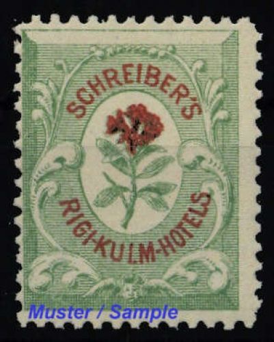 1894, Schweiz, (XVIII), **