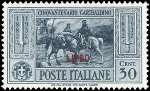 1932, Ägaeische Inseln, 91 Lip, **