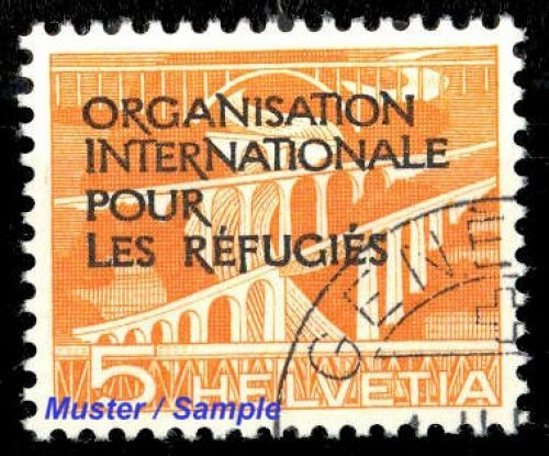 1950, Schweiz Internationale Flüchtlingsorganisation OIR, 1, cto