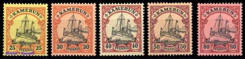 1900, Deutsche Kolonien Kamerun, 11-15, **