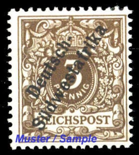 1898, Deutsche Kolonien Südwestafrika, 5 a, **