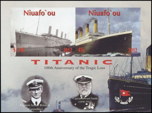 2012, Niuafoou Inseln, Bl. 43 U, **