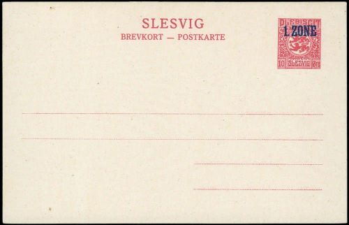 1920, Deutsches Abstimmgeb. Schleswig, P 5, *