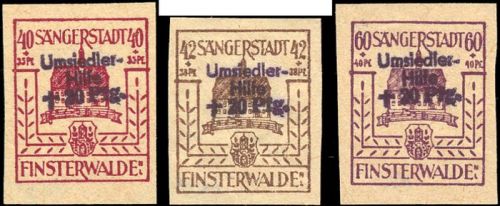 1946, Deutsche Lokalausgabe Finsterwalde, II-XIII, **