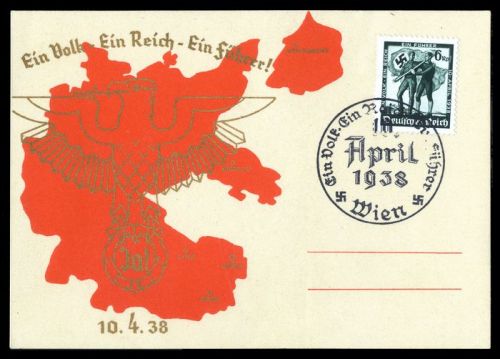 1938, III. Reich Propaganda,Organisationen,sonstige, DR 662, Brief