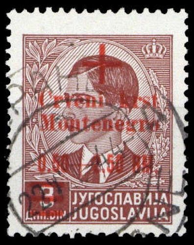 1944, Deutsche Besetzung II. WK Montenegro, 31, cto