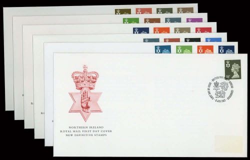 1987, Grossbritannien Regional Nordirland, 46 u.a., FDC