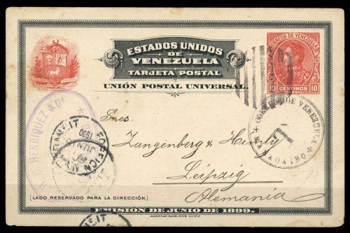 1899, Venezuela, P 10, Brief
