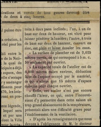 1868, Frankreich, Briefst.
